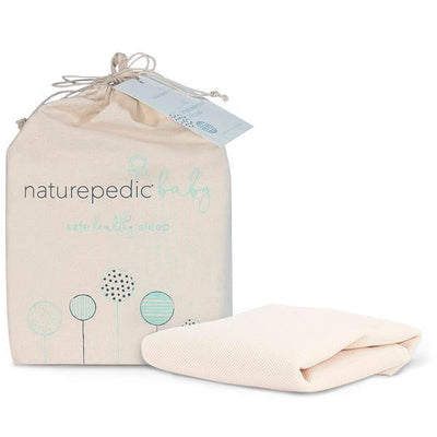 Naturepedic Organic Cotton Breathable Crib Mattress Cover