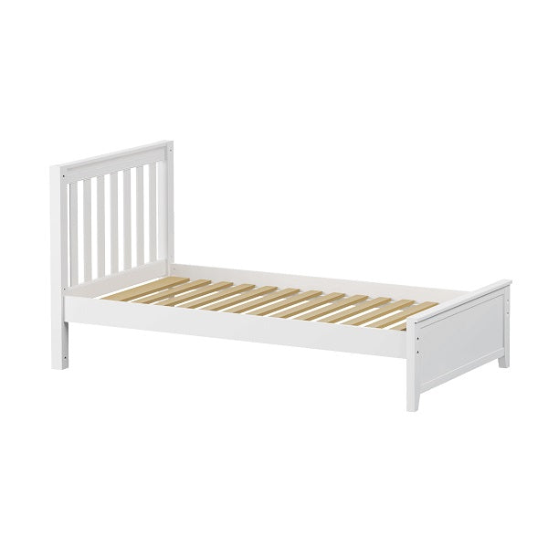 Maxtrix Twin Bed with High Headboard and Foot Panel